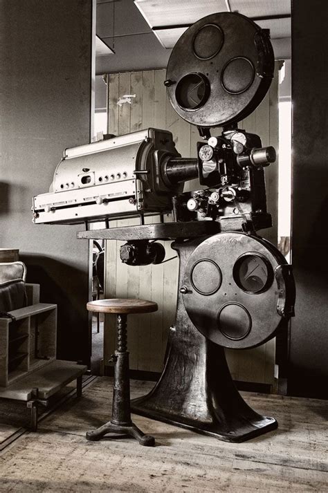 HD movie projector in a dark room streaming on Fbox
